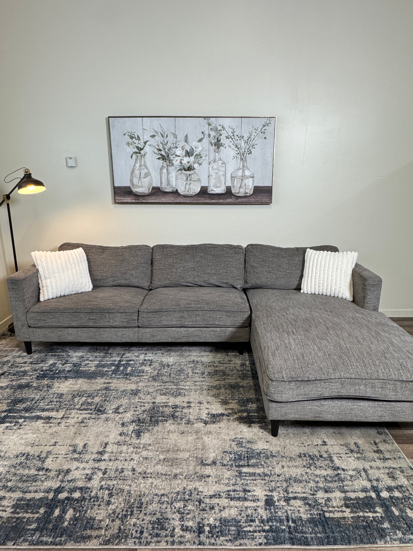 Gray Sectional Couch