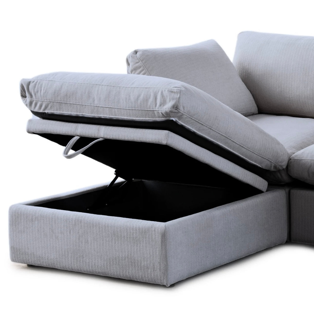 New In Box 6 Piece Comfy Cloud - Light Gray