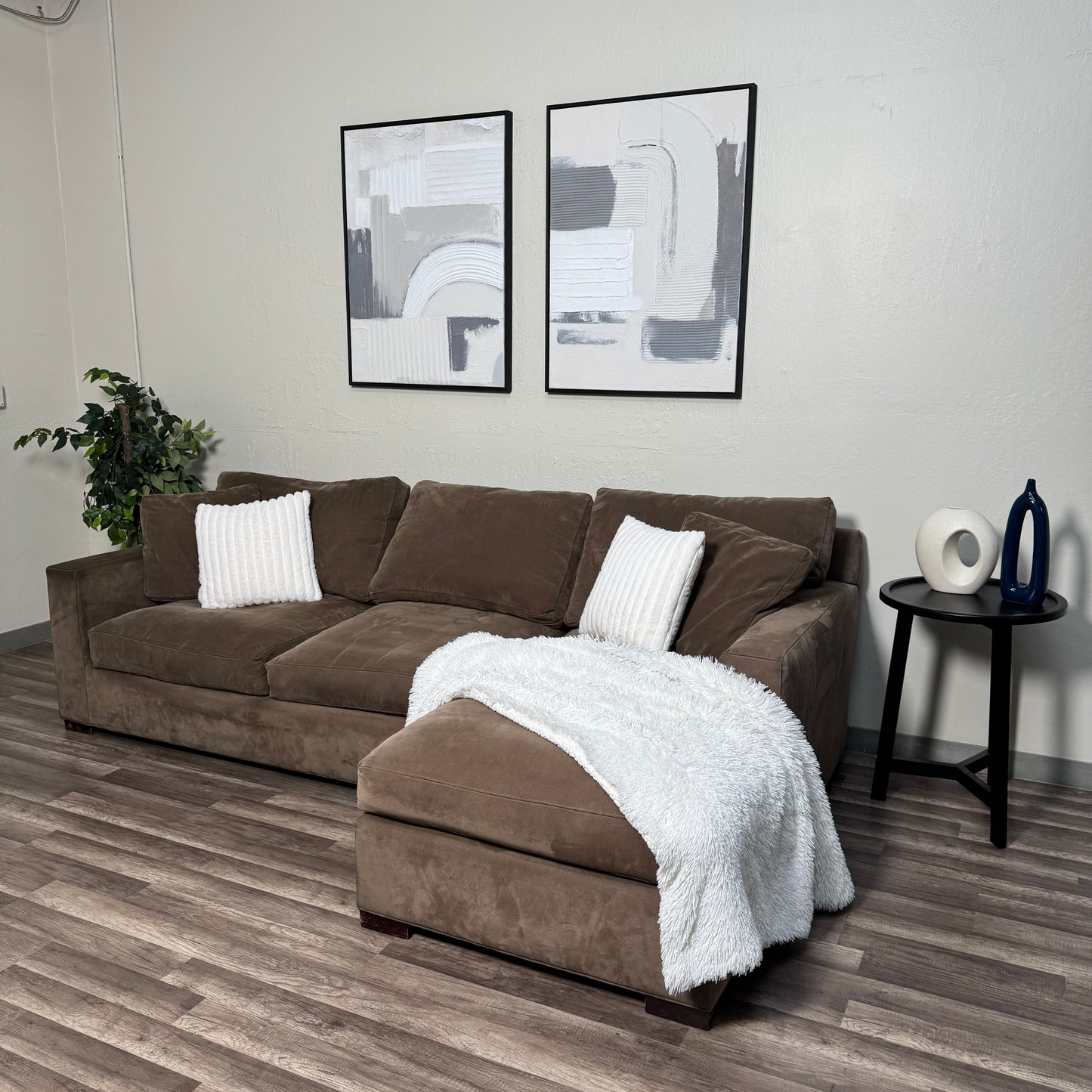 Crate & Barrel Sectional Couch