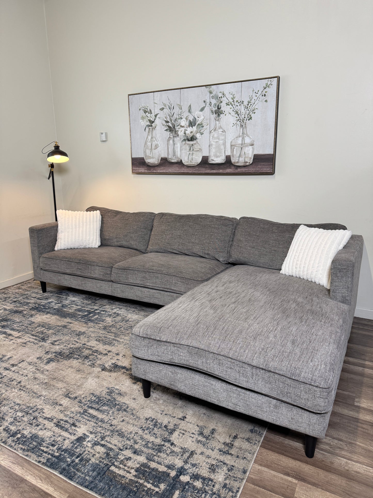 Gray Sectional Couch