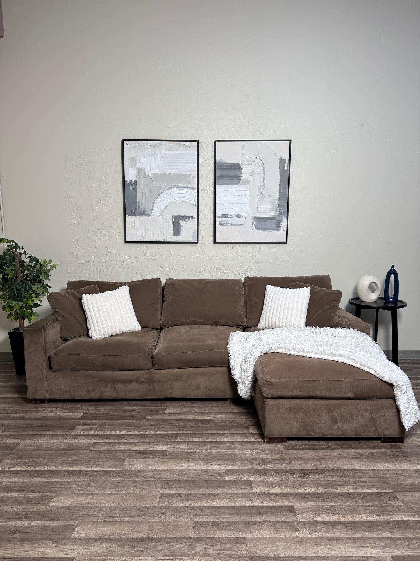 Crate & Barrel Sectional Couch