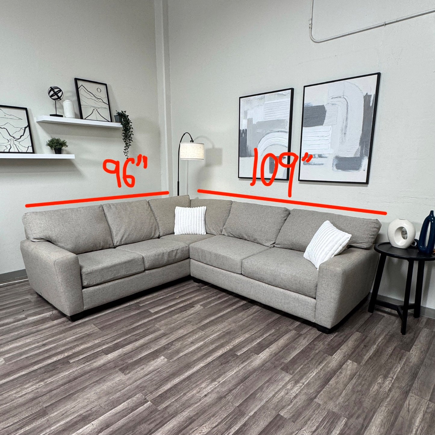 Gray Sectional Couch