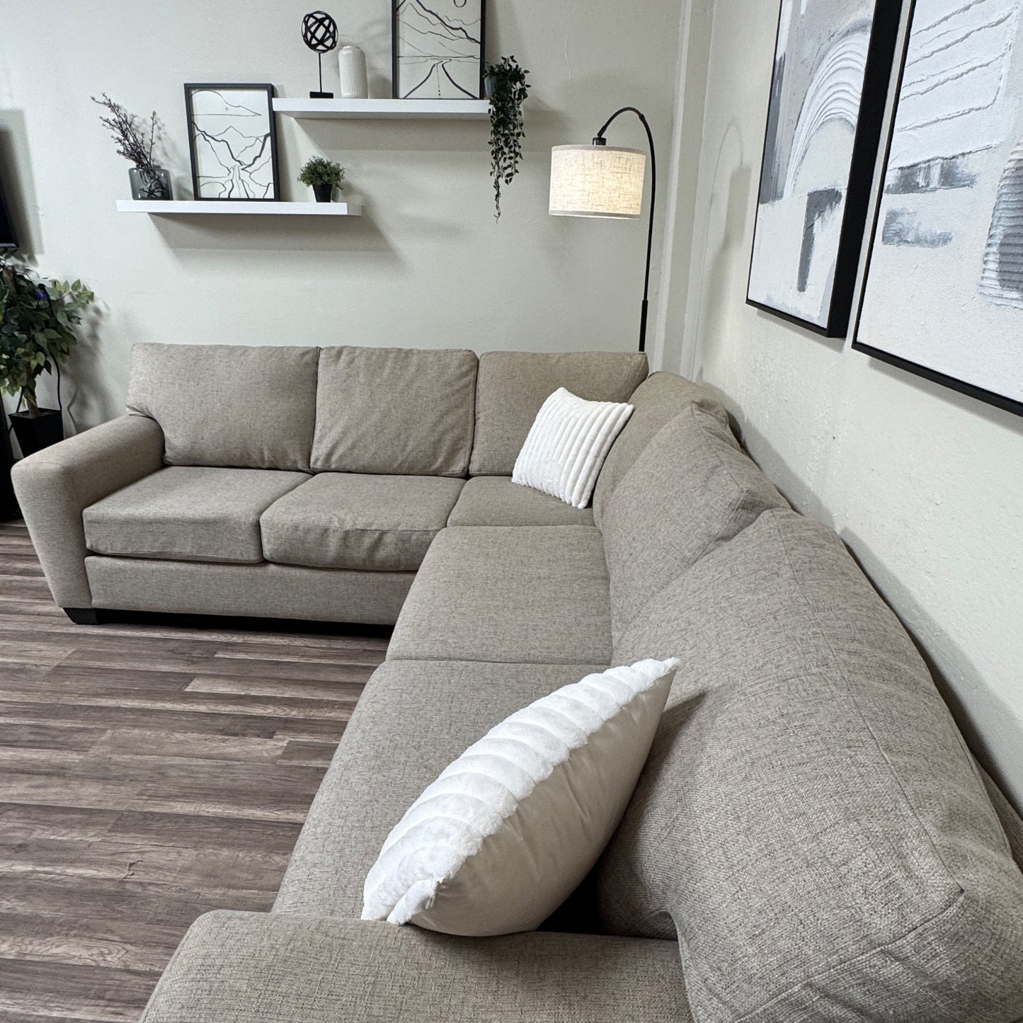 Gray Sectional Couch