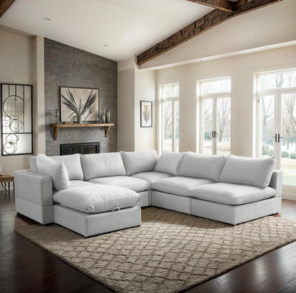 New In Box 6 Piece Comfy Cloud - White