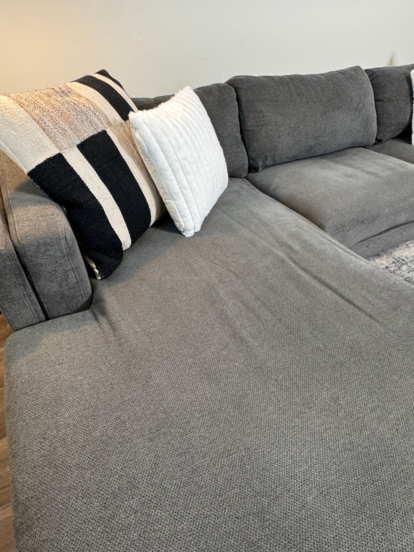 FREE DELIVERY Dark Gray Sectional Couch