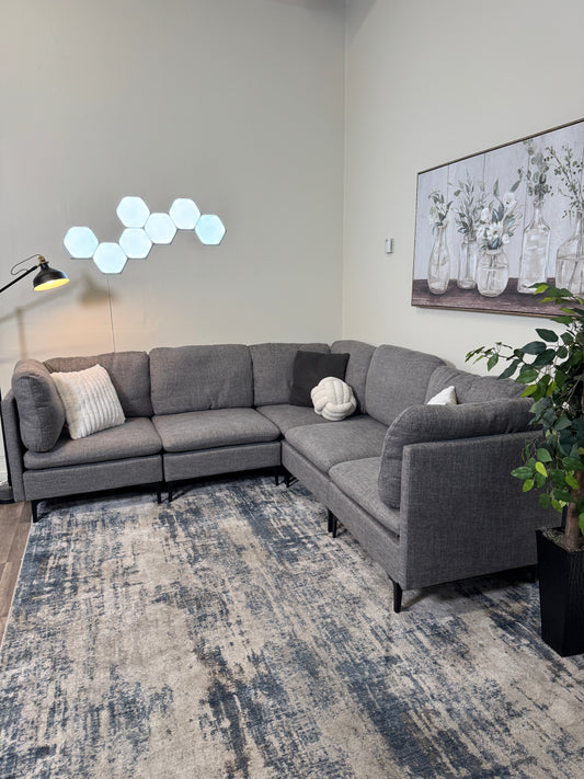 FREE DELIVERY Gray Modular Sectional Couch