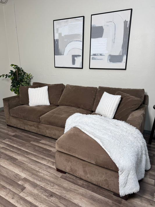 Crate & Barrel Sectional Couch