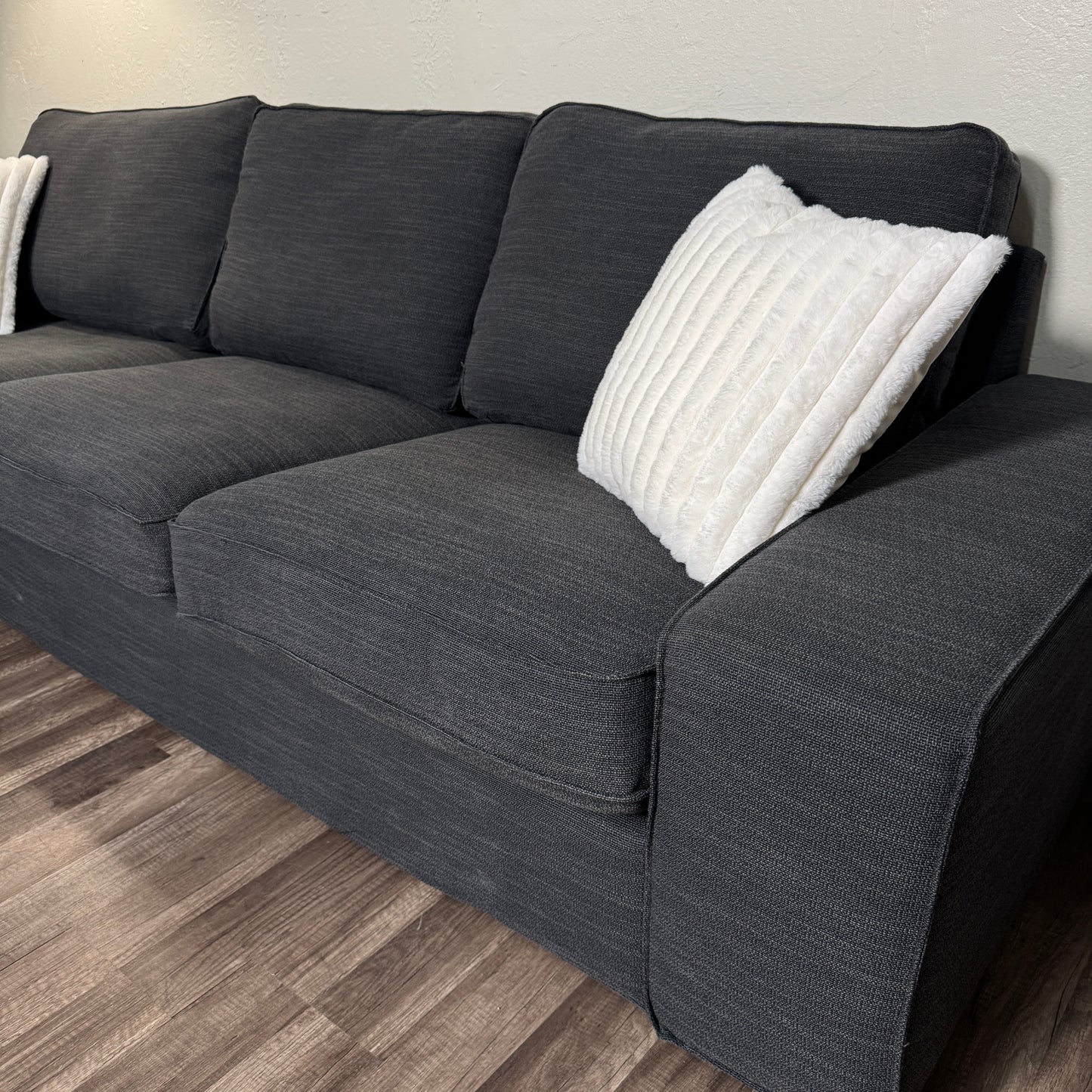 Gray Ikea Kivik Sectional