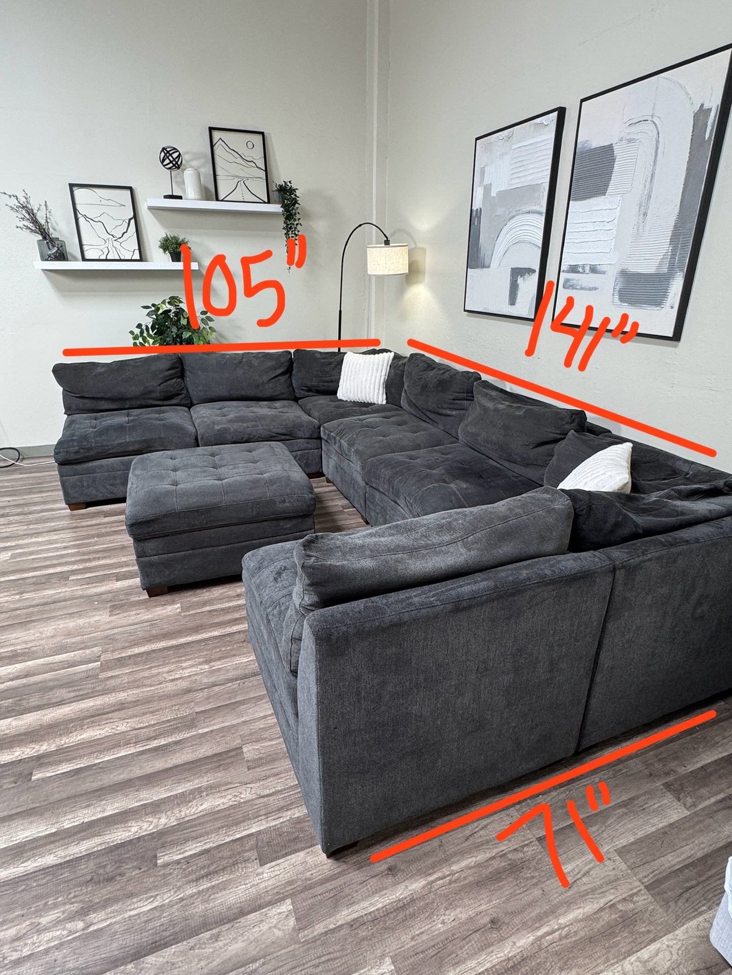 Thomasville Tisdale 8 Piece Modular Sectional Couch