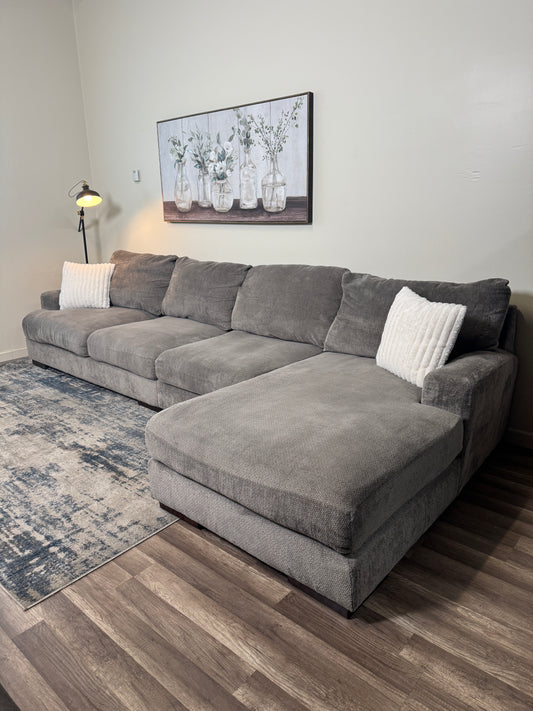 FREE DELIVERY Gray Sectional