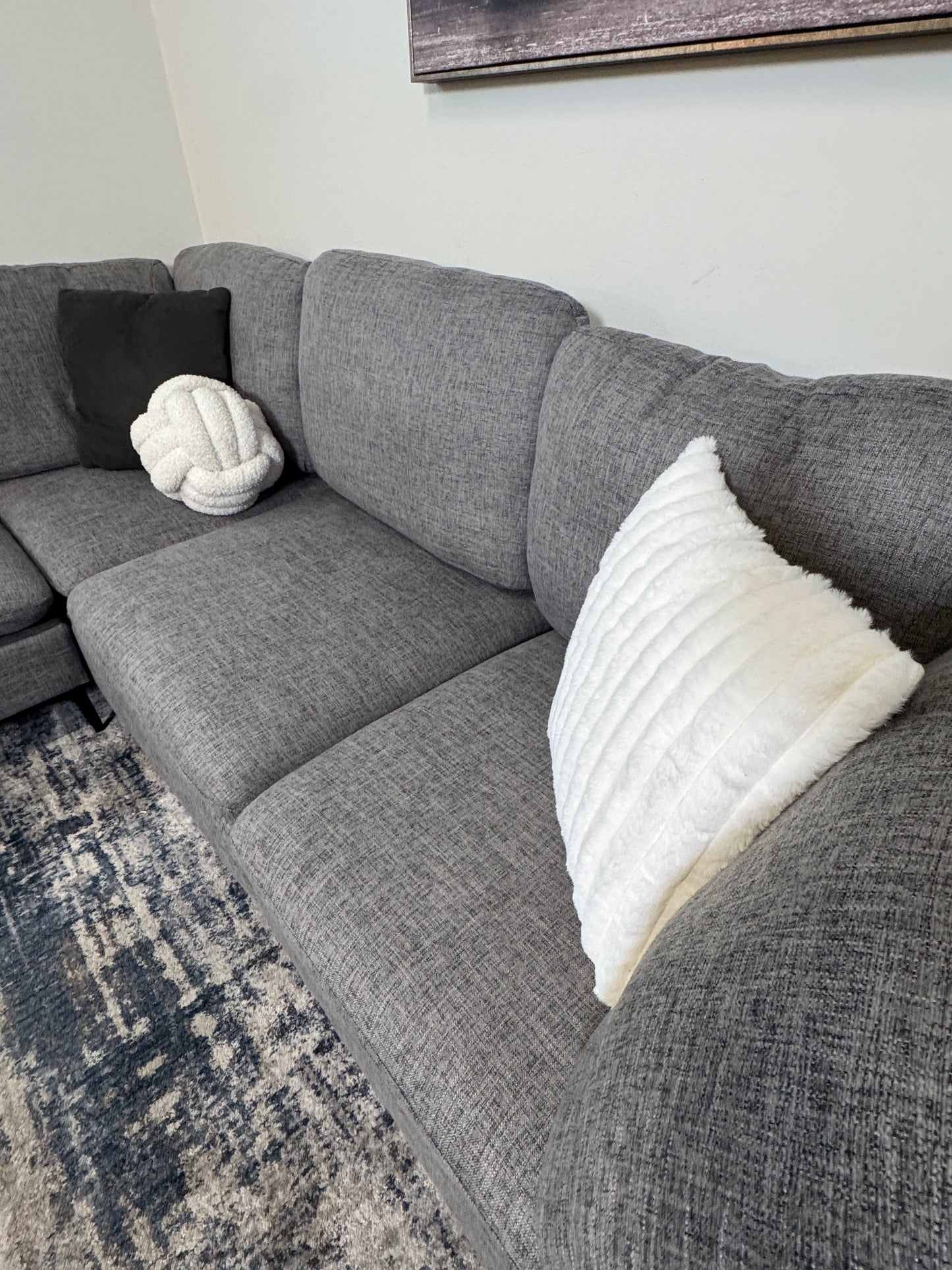 FREE DELIVERY Gray Modular Sectional Couch