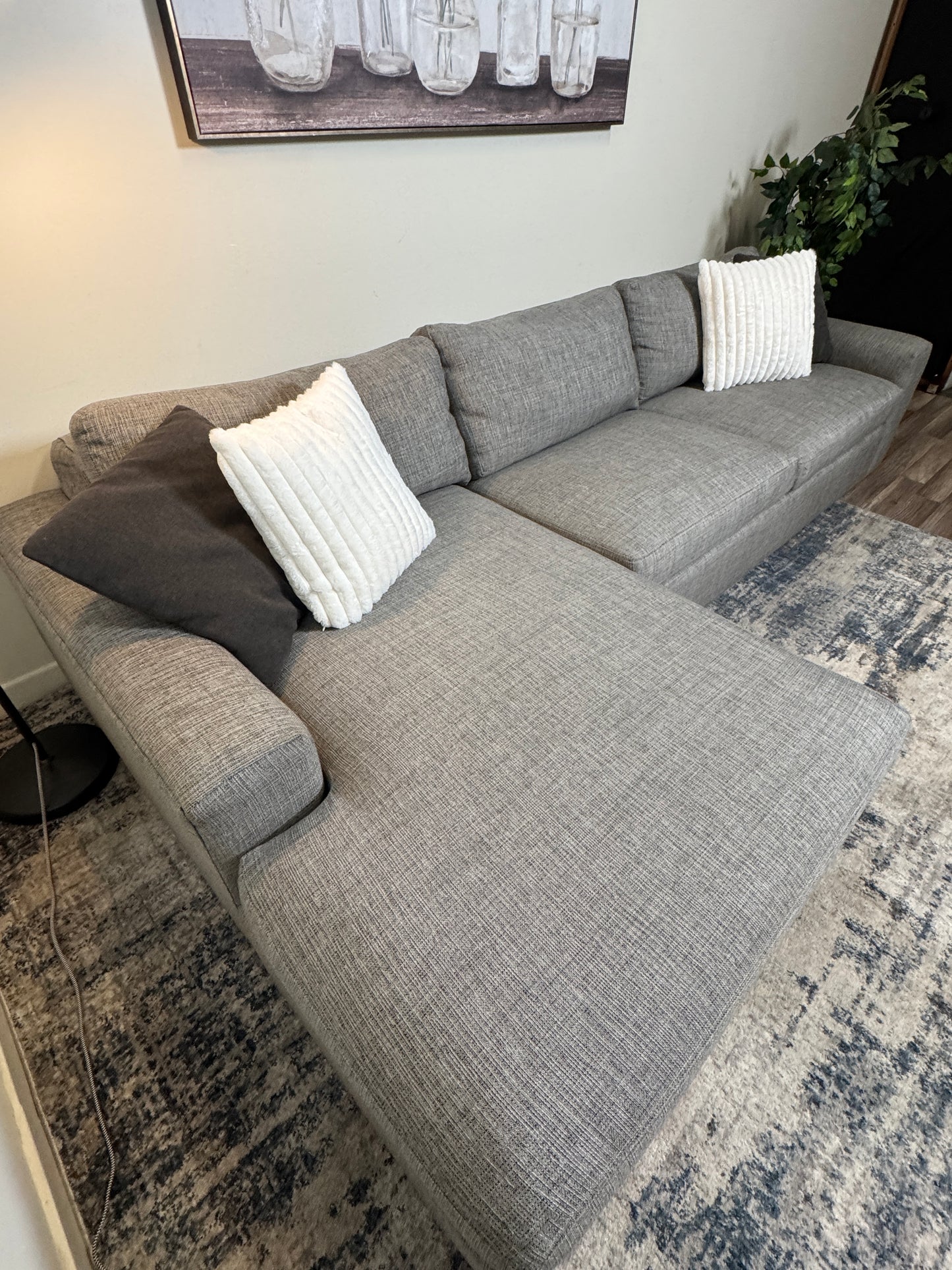 Room and Board Gray Sectional