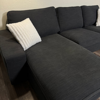 Gray Ikea Kivik Sectional